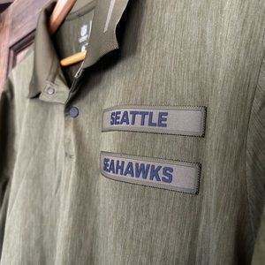 Nike Men's Seattle Seahawks Salute To Service Polo